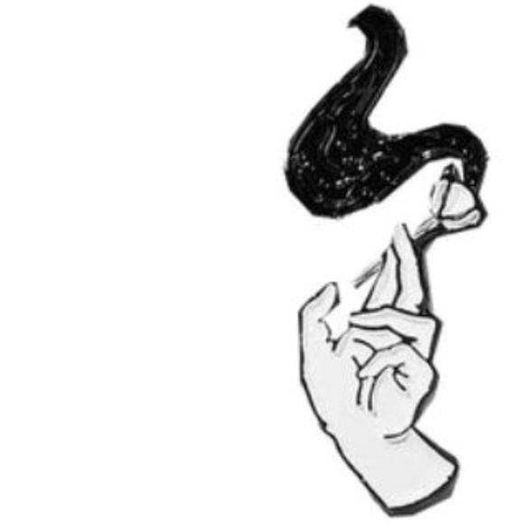 Cute4less2012 Jewelry - 5/$24 Smoking Hand Pin Brooch